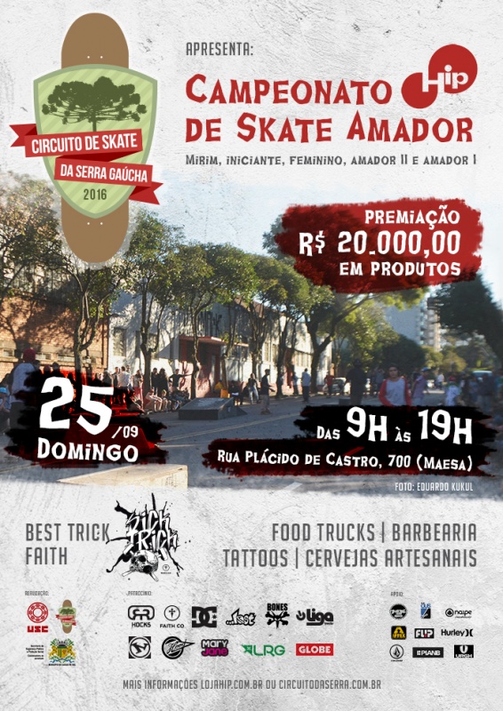 CAMPEONATO HIP DE SKATE AMADOR